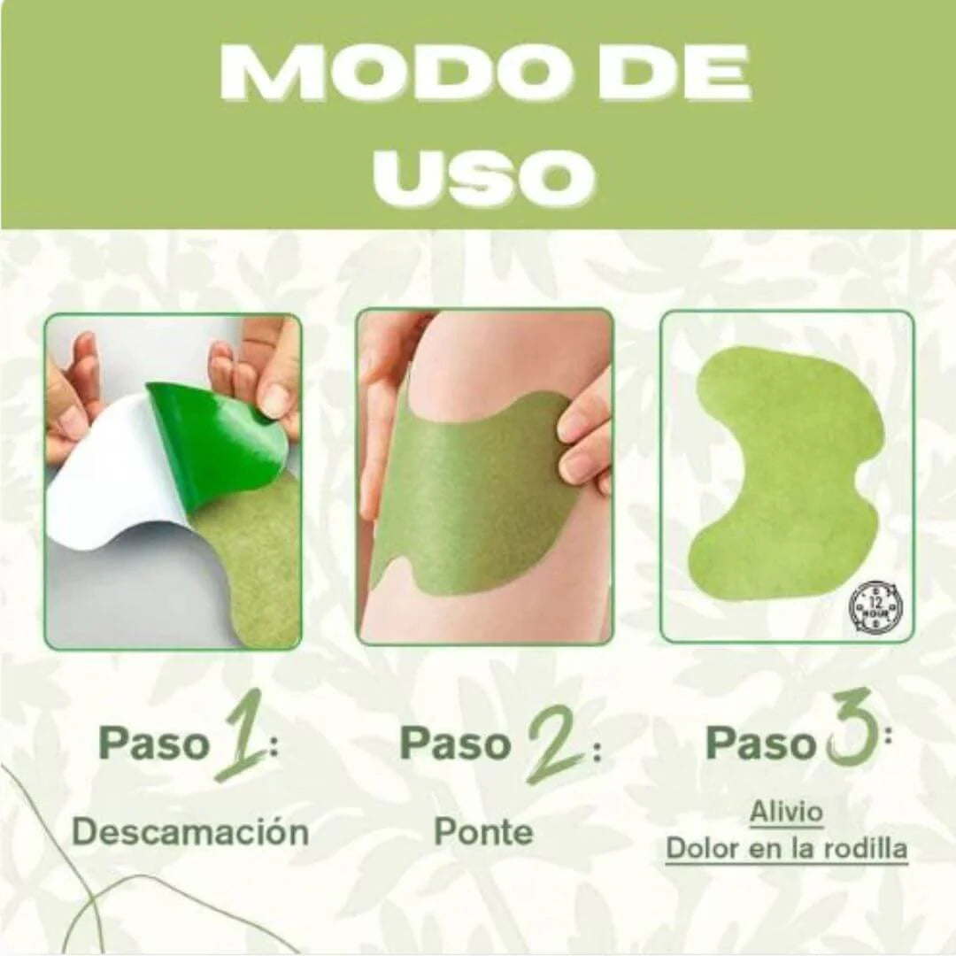 PARCHES DOLOR DE RODILLA Y CUELLO 10UND